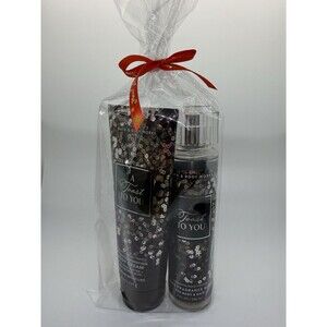 2 PCS BATH & BODY WORKS A TOAST TO YOU FRAGRANCE MIST 8FLOZ & BODY CREAM 8FLOZ
